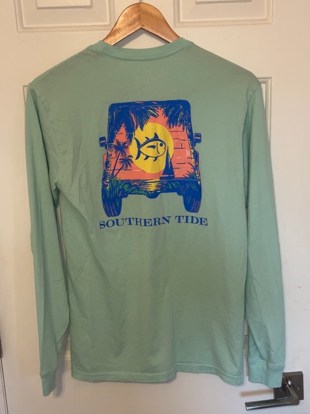 Southern Tide Long-Sleeve Graphic Tee - Seafoam